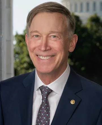 Officieel portret van John Hickenlooper