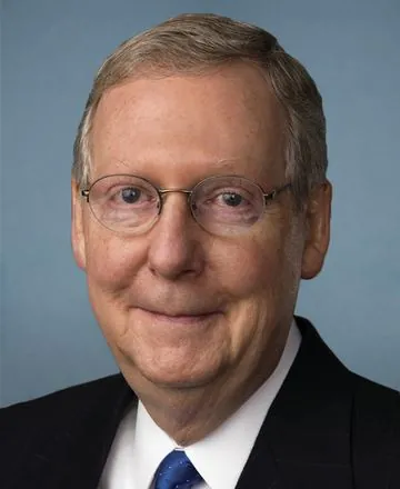 Officieel portret van Mitch McConnell