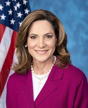 Officieel portret van Maria Elvira Salazar